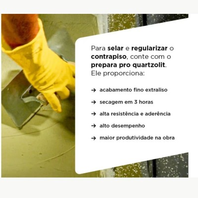 Massa De Preparaçao Quartzolit Prepara Pro 10Kg