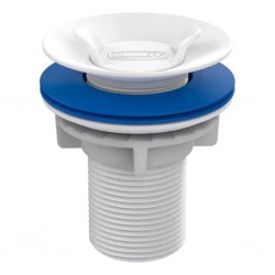 Válvula de Escoamento para Lavatório Branco 101615 BLUKIT