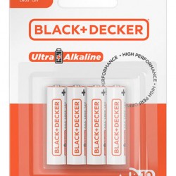 F - PILHA ALCALINA AAA BLISTER C/04 B&D