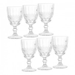 Conjunto 6 Taças de Água de Vidro Libélula 300ml - 6479 Lyor