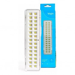 O - LUMINARIA EMERGENCIA C/30 LEDS ELGIN