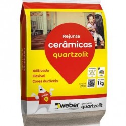 REJUNTE FLEX 1KG PT GRAFITE QUARTZOLIT