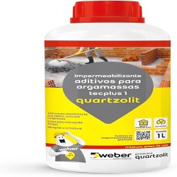 Aditivo Impermeabilizante Quartzolit Tecplus 1 1L