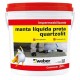 MANTA LIQUIDA PRETA GL 3,6KG QUARTZOLIT