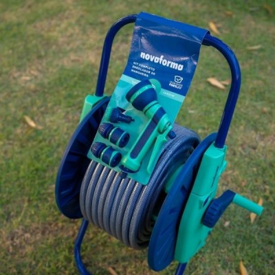 F - KIT COMPLETO CARRINHO DE MANGUEIRA NOVAFORMA