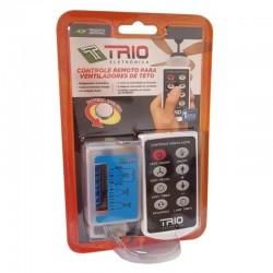 CONTROLE REMOTO PARA VENT DE TETO TRIO ELETRO