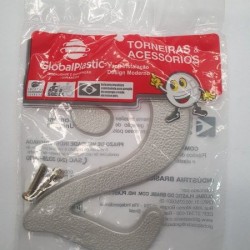 NUMERO RESIDENCIAL 2 ALUMINIO GLOBAL PLASTIC