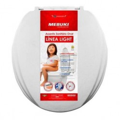 F - ASSENTO SANIT PVC OVAL LINEA LIGHT CZ MEBUKI