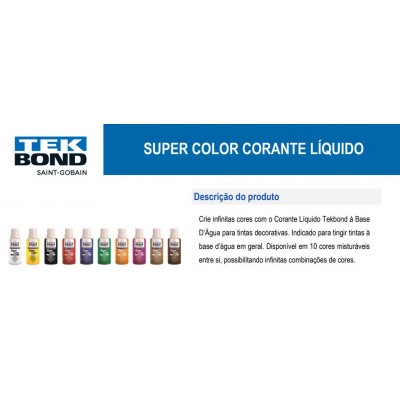 CORANTE LIQUIDO VM 50ML TEKBOND