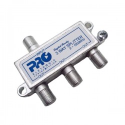 DIVISOR 3 SAIDAS TV COAXIAL 1000MHZ PRO ELETRONIC