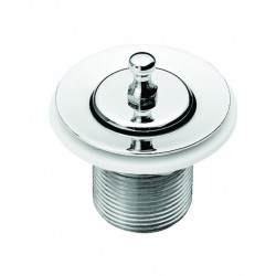 F - VALVULA PIA CURTA 2X1 CROMADA