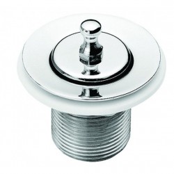 F - VALVULA PIA CURTA 2X1 CROMADA