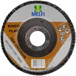 DISCO FLAP 4.1/2 GRÃO 040 LIXA AZUL MELFI