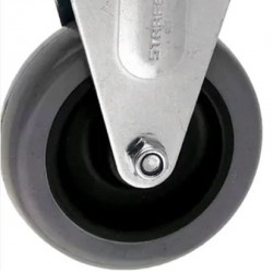 RODIZIO GIR C/PLACA RODA SIL 2 STARFER