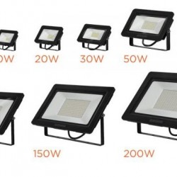 REFLETOR LED ECO IP65 100W 6500K B&D