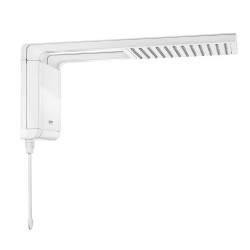 Chuveiro Ducha Branco Banheiro Lorenzetti Acqua Storm Ultra Branco 220v 7800W