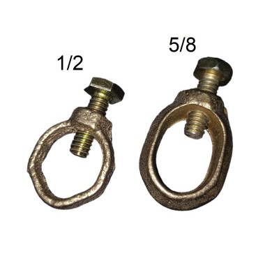 CONECTOR HASTE TERRA COBRE 1/2