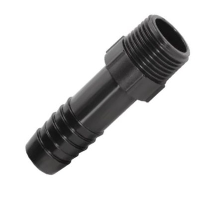 Adaptador 3/4 Red 1/2 Preto Global Plastic