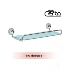 F - PORTA SHAMPOO CERTA CR STEEL