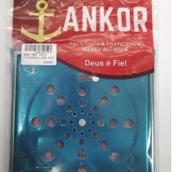 RALO INOX QUAD 15X15 C/ CAIXILHO - 2096 ANKOR