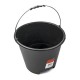 Balde Plast 12L C/Encaixe P/Mao Pr Famastil