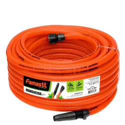 MANGUEIRA TRANC LARANJA 1/2X2MM FAMASTIL