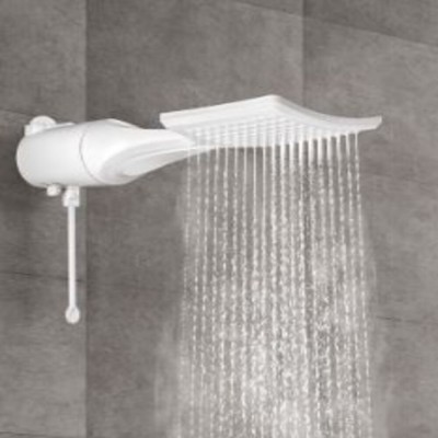 Chuveiro Lorenzetti Branco Loren Shower Ultra Eletrônica 220v 7500w