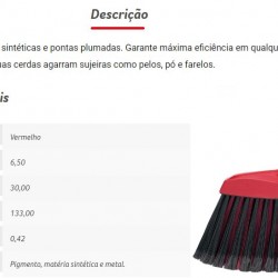 VASSOURA MADRI CONDOR