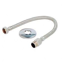 ENGATE FLEX INOX 1/2 040CM FERTAK