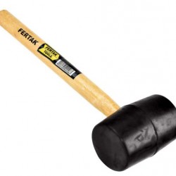 MARRETA DE BORRACHA PT 8OZ 40MM FERTAK