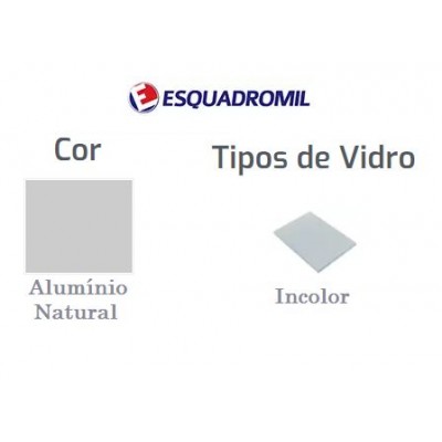 Bascula Alum 80X60 3V 1S Esquadromil