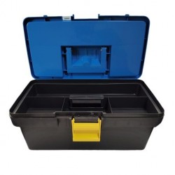 Caixa De Ferramenta 14 C/ Sobretampa Az Laguna