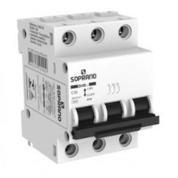 DISJUNTOR TRIPOLAR 16A SOPRANO