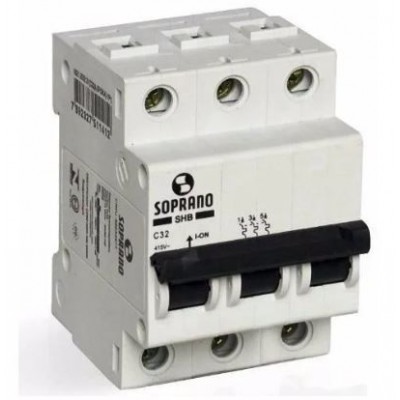 DISJUNTOR TRIPOLAR 25A SOPRANO