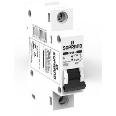 DISJUNTOR UNIPOLAR 50A SOPRANO