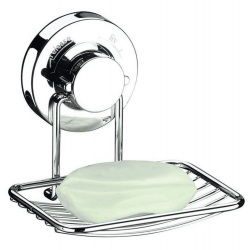 SABONETEIRA COM VENTOSA CROMADA - 9059 ANKOR