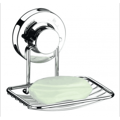 SABONETEIRA COM VENTOSA CROMADA - 9059 ANKOR