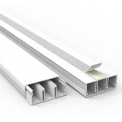 Canaleta 40X16Mm 2M C/ Fita Dupla Face Ilumi