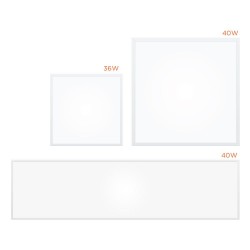 PAINEL LED 40W MODULAR RET 6500K BR SLIM B&D