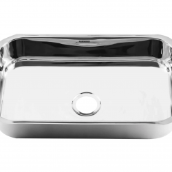 CUBA C1R ALTO BLH 46X30,5X11 INOX 430 METALOSA