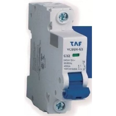 DISJUNTOR UNIPOLAR 10A 4.5KA DIN TAF