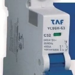 DISJUNTOR UNIPOLAR 20A 4.5KA DIN TAF