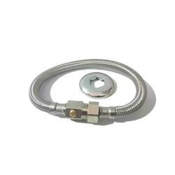 ENGATE FLEX INOX C/ REGISTRO ESF 040CM JAPI
