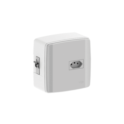 Caixa E Tom Frontal 2P+T 20A S Disj 1Din Ilumi