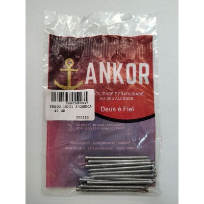 PREGO ENCARTELADO 15X21 S/C - 0345 ANKOR