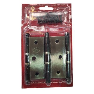 DOBRADIÇA COLONIAL C/ ANEL 3.1/2