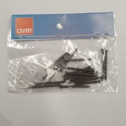 F - PREGO ENCARTELADO POLI 15X15 C/C 10UN CIVITT