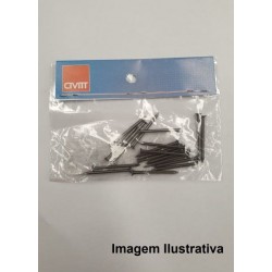 F - PREGO ENCARTELADO POLI 17X21 C/C 06UN CIVITT