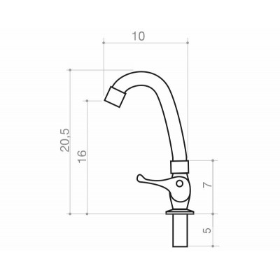 TORN LAVAT MESA GIRAT ALAVANCA ABS BR 2771 CIVITT