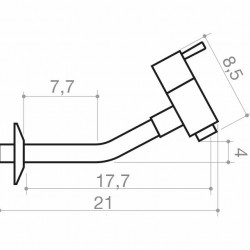 TORN COZ PAR MED LUXO NAPOLES METAL CR 4786 CIVITT